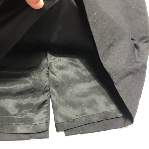 CALVIN KLEIN BLACK MIDI SKIRT SIZE 10 - Picture 6 of 7
